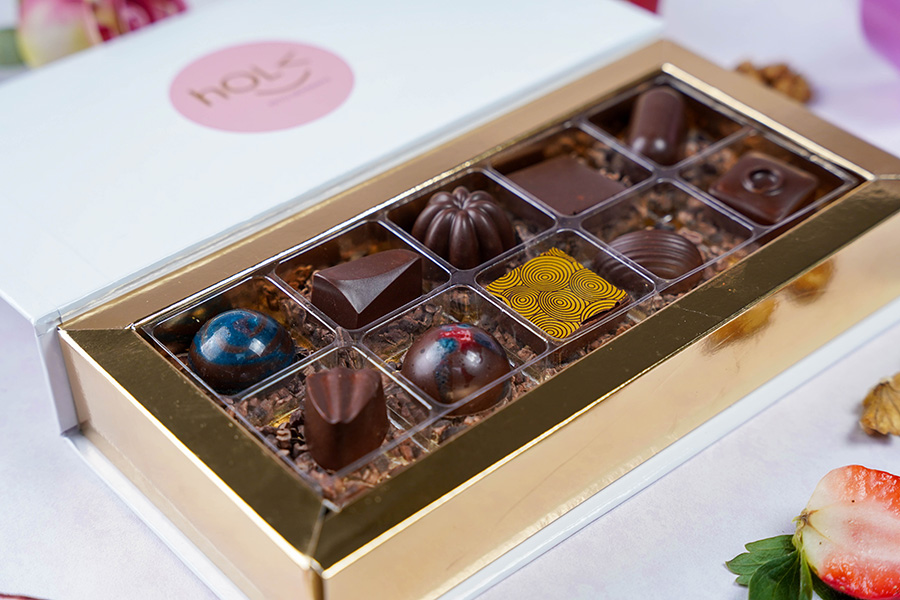 Box of Chocolate Bonbons - Christmas 2023