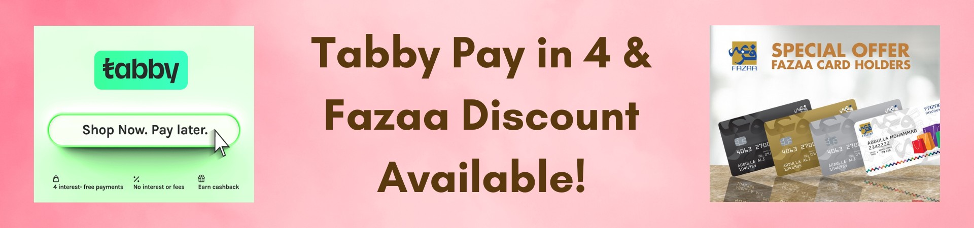 HOLA Keto UAE Tabby Pay in 4 Fazaa Card Discount Available