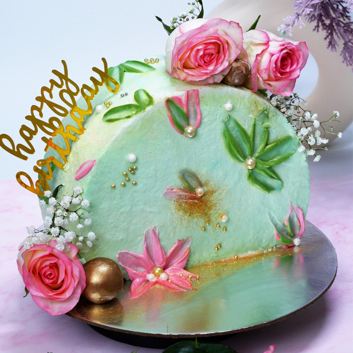 Secret Garden Delight Cake HOLA Keto Delivery in Dubai, Abu Dhabi, Sharjah, Al Ain, Fujairah, Ajman & Ras Al Khaimah 1