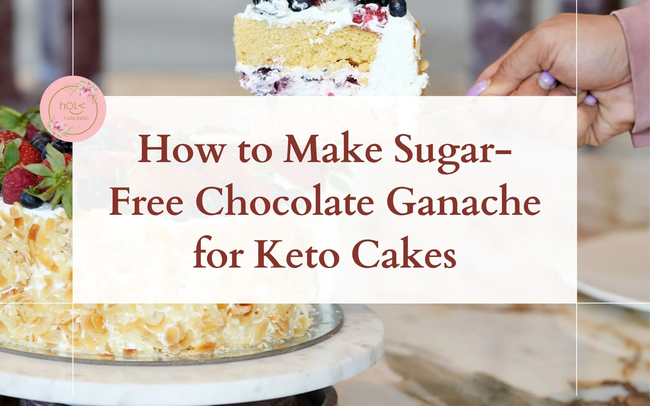How to Make Sugar Free Chocolate Ganache for Keto Cakes How to Make Sugar Free Chocolate Ganache for Keto Cakes