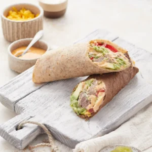 Keto Mexican Beef Wrap