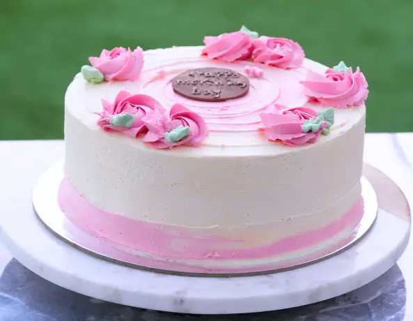 Keto Rose Cake Keto Rose Cake